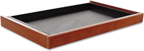 Vista 9 de Alera Cajón central serie ALE Valencia, 24 1/2 pulgadas de ancho x 15 profundidad x 2 horas, caoba Mahogany