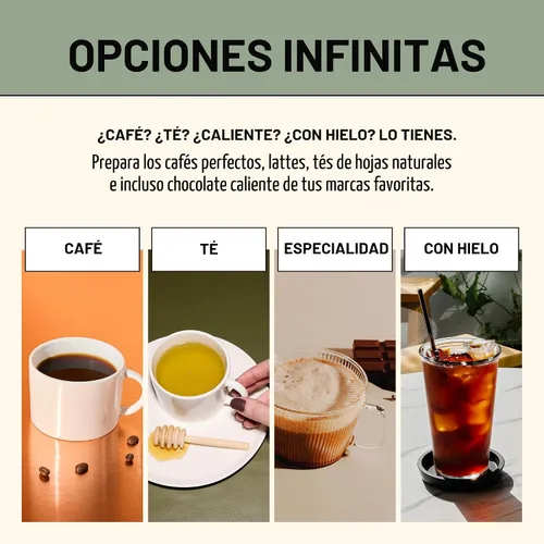 Vista 6 de Flavia Aroma Brewer - Máquina de café, hace café, lattes, té y otras bebidas calientes o heladas con paquetes frescos de una sola porción, varios