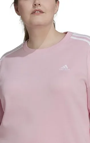 Vista 83 de adidas Sudadera Essentials de forro polar con 3 rayas para mujer