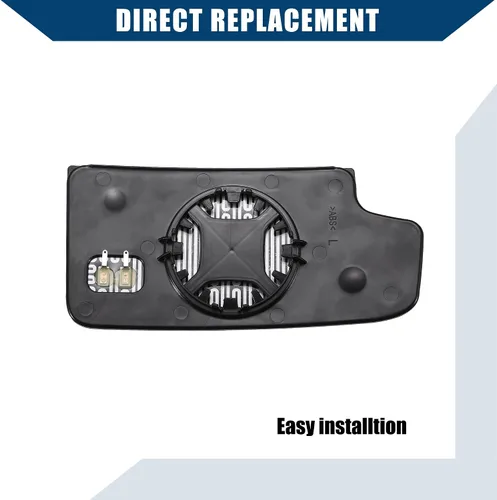 Vista 4 de 23444114 / Espejo retrovisor izquierdo/trasero para Chevy Silverado 1500 2016-2018 para GMC Sierra 2500 HD 2015-2019 / Espejo retrovisor