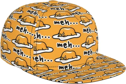 Vista 30 de Cartoon Animal Baseball Cap for Men Women Classic Snapback Hip Hop Flat Bill Brim Adjustable Visor Beach Trucker Hat