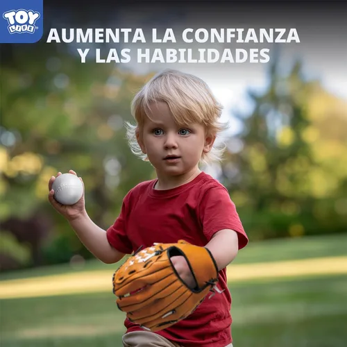 Vista 5 de TOY Life Juego de Tball para Niños de 3-5 y 5-8 Tball para Niños de 5-8 Bat de Tee para Niños Pequeños Set de Bate de Béisbol para Niños de 3-5