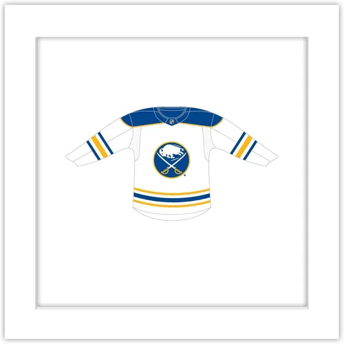 Vista 10 de Trends International Gallery Pops NHL Buffalo Sabres - Póster de pared frontal de uniforme para el hogar, 12.00 x 12.00 pulgadas, versión de marco