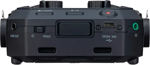 Vista 7 de Zoom H8 grabadora portátil de 12 pistas, micrófonos estéreo, 6 entradas, interfaz con pantalla táctil, interfaz de audio USB, funciona