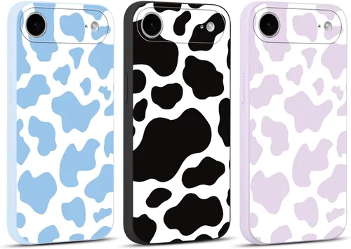Vista 43 de Paquete de 3 Lindas Fundas con Estampado de Guepardo para iPhone 7/8/SE 2020/SE 2022 de 4.7", Fundas de Diseño Estético de Leopardo de Silicona