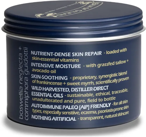 Vista 2 de Crema de Sanación para Pies BALM OF GILEAD – Hidratante de Incienso y Mirra Dulce para Piel Sensible - Terapia Relajante para Pies y Sanación