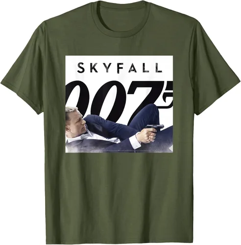 Vista 37 de Official James Bond 007 Camiseta Skyfall, Negro