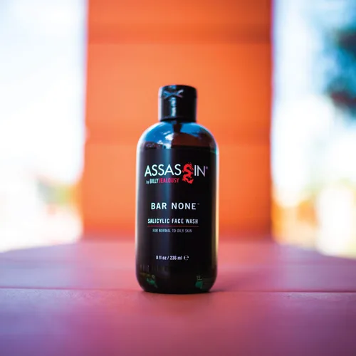 Vista 2 de Billy Jealousy Assassin Bar None Salicylic Face Wash - Exfoliante facial no abrasivo para piel mixta y grasa, desobstruye los poros y tonifica