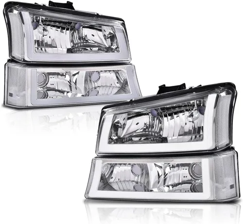 Vista 24 de CHEDA Conjunto de Faros Delanteros Faro Compatible con GMC Canyon/Chevy Colorado 2004-2012 Conjunto de Faros Luces de Parachoques