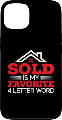 Vista 7 de iPhone 16 Sold Is My Favorite 4 Letter Word Real Estate Agent Realtor Case