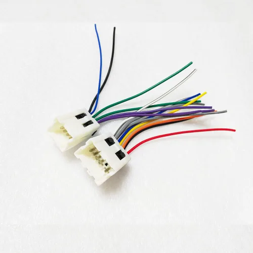 Vista 2 de Para Nissan Frontier Xterra Patrol X-Trail Estéreo de coche de CD DVD Power Arnés de cableado Adaptador de cable Enchufe Telar de plomo