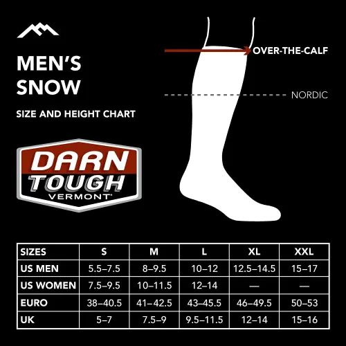 Vista 3 de Darn Tough - Insignia de cerveza OTC de peso medio con cojín para hombre (estilo 8045)