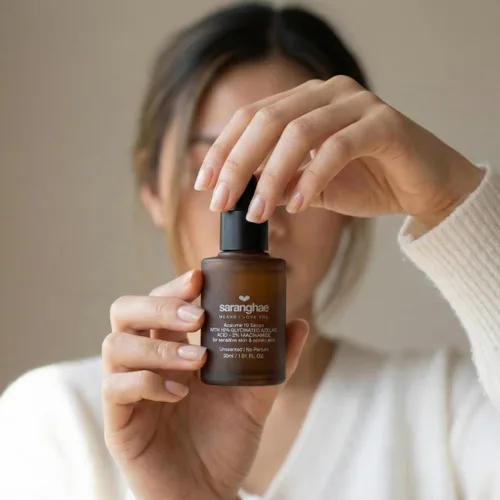 Vista 5 de Saranghae Azalume 10 Suero aclarante – Ácido azelaico, niacinamida y alfa arbutina – Suero facial para piel propensa a imperfecciones, manchas
