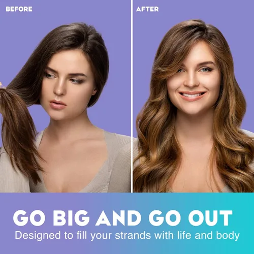 Vista 2 de OGX Acondicionador voluminizador extra fuerte de biotina y colágeno para cabello más grueso y completo, 25.4 onzas líquidas