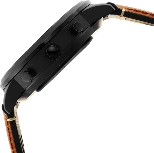 Vista 2 de Fossil Reloj inteligente híbrido Collider HR para hombre con pantalla de lectura siempre encendida frecuencia cardíaca seguimiento de actividad