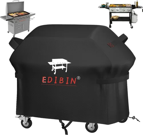 Vista 10 de Captiva Designs - Cubierta para parrilla de barbacoa de gas propano de 4 quemadores, ligera y duradera, resistente al agua, cubierta de 54 pulgadas