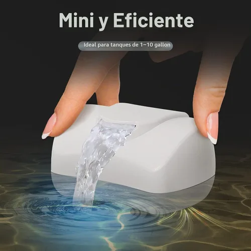 Vista 3 de UPETTOOLS Filtro de tortuga, filtro de acuario de bajo nivel de agua