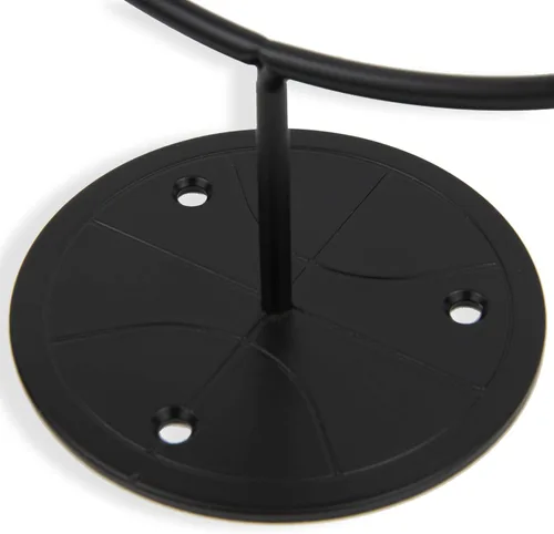 Vista 7 de Soporte de pelota de deportes para montaje en pared y exhibidor organizador de metal, para pelotas de baloncesto, fútbol y voleibol, multifunción.