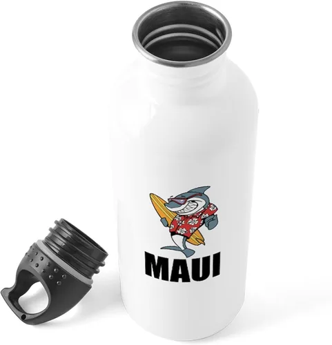 Vista 4 de CafePress Maui Water Bottle - Botella de agua de acero inoxidable de 1.0L (34 oz)