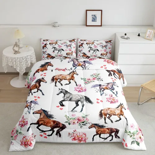 Vista 14 de Erosebridal - Juego de edredón individual para niños con diseño de béisbol y sóftbol, juego de cama deportivo acolchado para niños, edredón