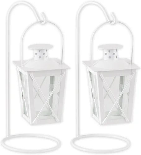 Vista 12 de Zings & Thingz 57072501 - Farol de vela azul cielo, sin