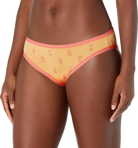 Vista 2 de Tienda Essentials Ropa interior de bikini de algodón para mujer (disponible en tallas grandes), varios paquetes