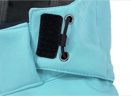 Vista 6 de M2C Chaqueta Softshell Cortavientos con Capucha y Forro Polar para Niños y Niñas