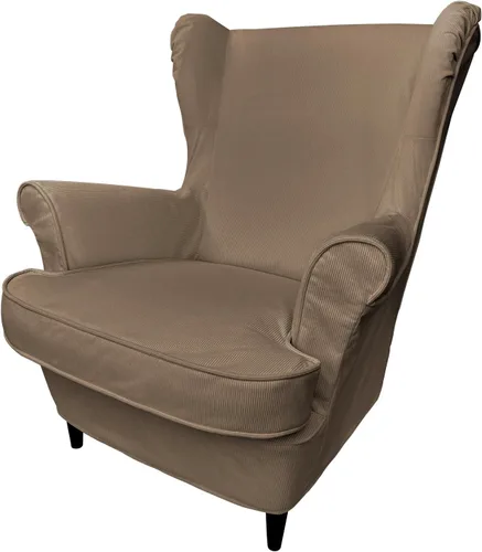 Vista 14 de Funda de sillón para silla IKEA Strandmon Wing, funda de sofá, 559-1