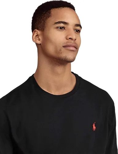 Vista 2 de Polo Ralph Lauren camiseta con cuello redondo para hombre y logotipo de caballo