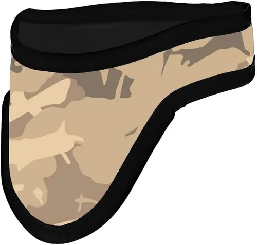 Vista 2 de Camuflaje limpio fácil del color del PVC de la equivalencia de la ventaja del PB de la protección 1.6 ft m de la radiación del escudo/del cuello