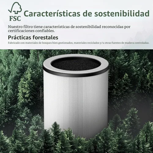 Vista 6 de Filtros P60 para purificador de aire YARIKI/TPLMB P60, para purificador