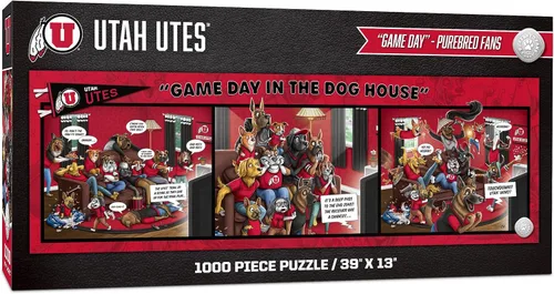 Vista 12 de YouTheFan NCAA Game Day in The Dog House - Rompecabezas de 1000 piezas