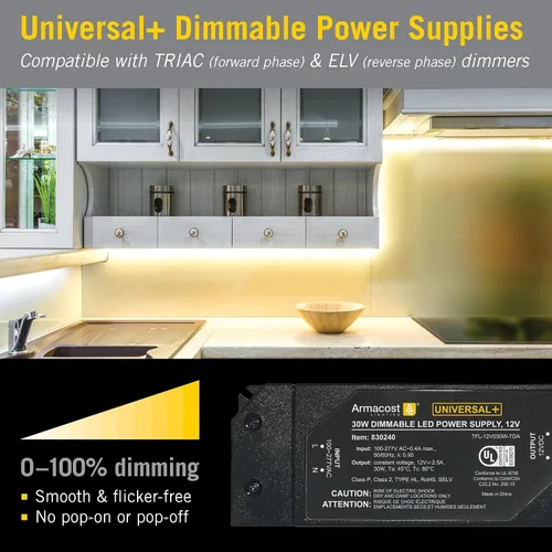 Vista 2 de Armacost Lighting Controlador LED regulable de 30 vatios Universal+12V DC ELV/MLV/TRIAC 830240