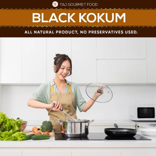 Vista 6 de TAJ Premium Indian Black Kokum (Mangostán Silvestre), (seco, 7 oz (nuevo))