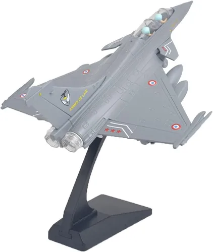 Vista 11 de Ailejia Diecast F 16 Fighting Falcon modelo de avión avión Ejército de la Fuerza Aérea Juguetes Militar Avión Tire hacia atrás con luces y sonidos