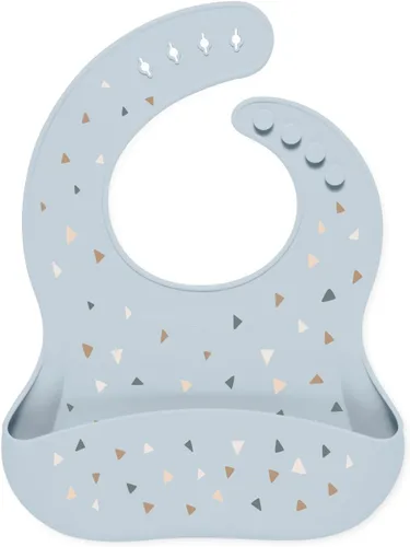 Vista 11 de Simple Modern Babero de silicona Babero de comida para niños pequeños Lavanda (Lavender Mist)