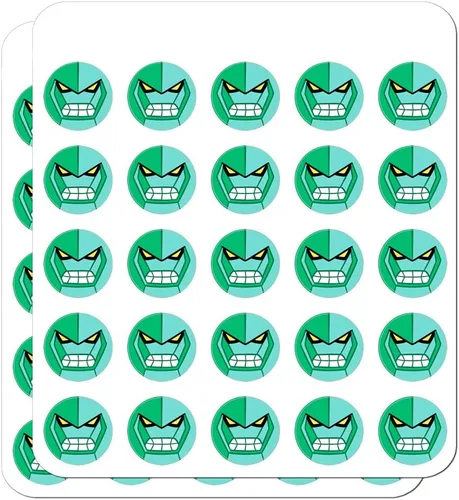 Vista 13 de Ben 10 Dimondhead Planificador Calendario Scrapbooking Craft Pegatinas