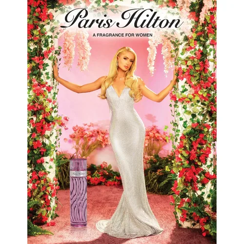 Vista 2 de Paris Hilton Eau De Parfum - Perfume en aerosol para mujer, femenino, afrutado y coqueto, notas de manzana, durazno jugoso, jazmín y almizcle, 1