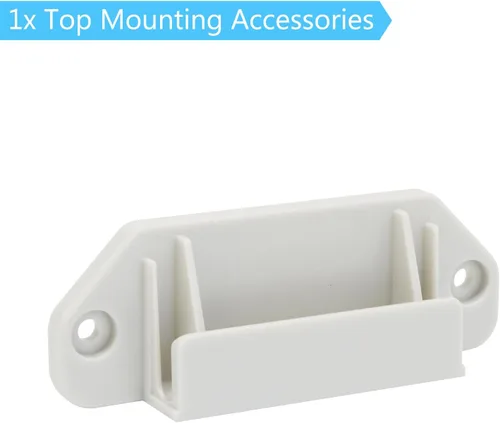 Vista 5 de KISKIZ Kit de piezas de repuesto extra largas para puerta de bebé, puertas retráctiles, puerta extra ancha para perro, juego completo de accesorios