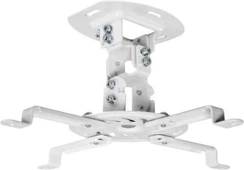 Vista 11 de VIVO Soporte universal para proyector de techo ajustable para proyectores regulares y mini, montaje de proyección con brazos extensibles, negro