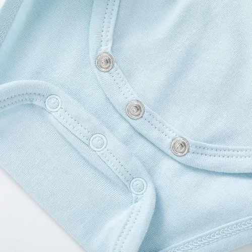 Vista 163 de pureborn Mameluco de algodón súper suave para bebés niños y niñas de 0 a 24 meses