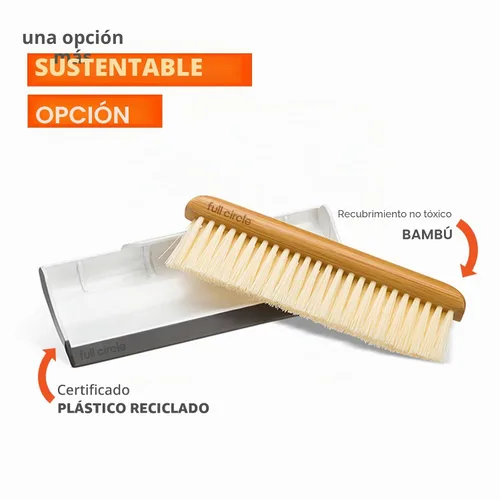Vista 6 de Herramienta de barrido y escobilla para contador de círculo completo, mini cepillo portátil