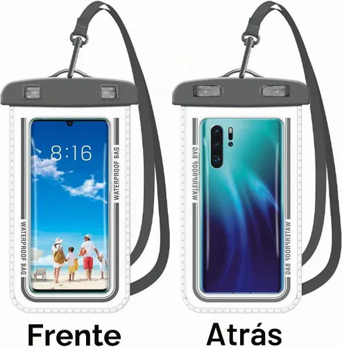 Vista 7 de Baiao Bolsa impermeable para teléfono, funda impermeable de 8.3 pulgadas para iPhone 16, 15, 14, 13 Pro Max, IPX8, bolsa seca para teléfono celular