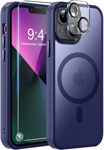 Vista 34 de MOCCA - Funda magnética resistente para iPhone XR de 6.1 pulgadas, compatible con MagSafe, funda con protección contra caídas de grado militar
