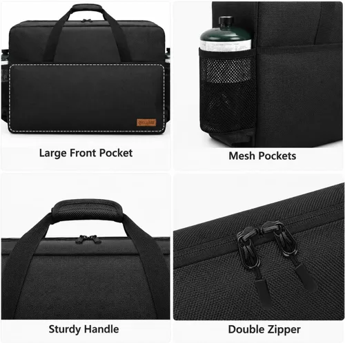 Vista 9 de Funda de transporte para estufa de campamento para Coleman de 2 quemadores, bolsa de transporte para estufas Camp Chef Everest Bolsa