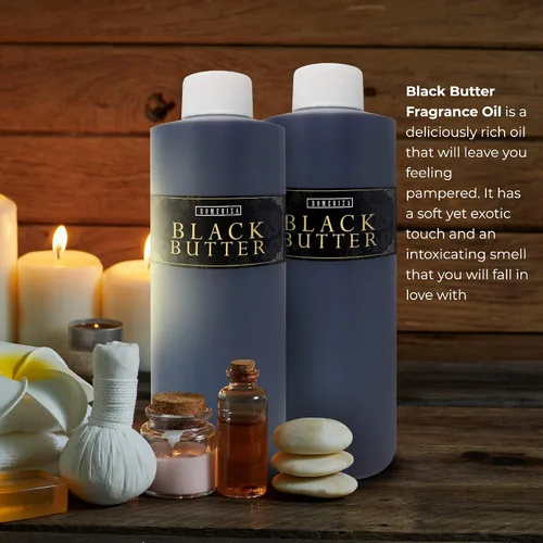 Vista 9 de Perfume de mantequilla negra de 1 onza perfumada de aceite corporal para hombres, botella de plástico, tamaño pequeño para viajes y regalos