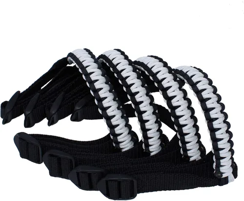 Vista 24 de BubbasGarageTv - Asas de agarre Paracord para Jeep Wrangler JL y Jeep Gladiator JT (negro)