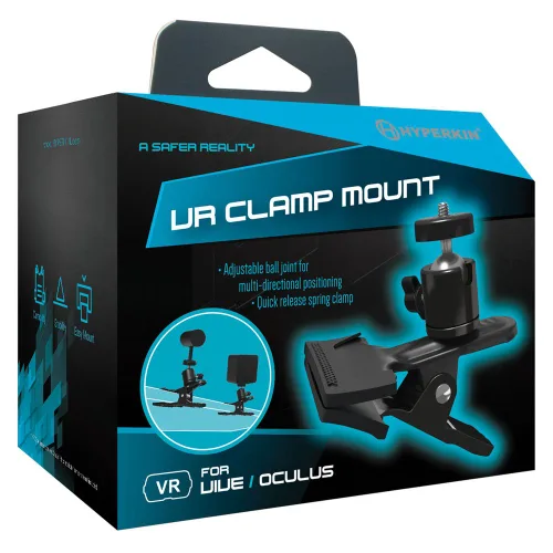 Vista 2 de Hyperkin VR Clamp Mount for HTC Vive Pro HTC Vive Oculus Rift