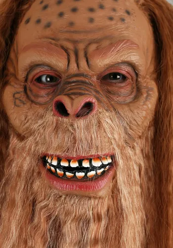 Vista 4 de Fun Costumes Máscara Sasquatch estándar para adultos de Jack Link