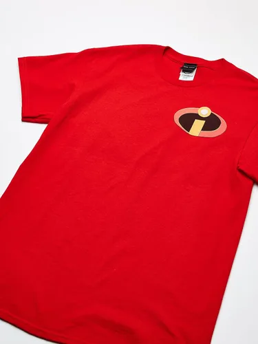 Vista 2 de Disney Camiseta de hombre con logotipo de Incredibles Chest